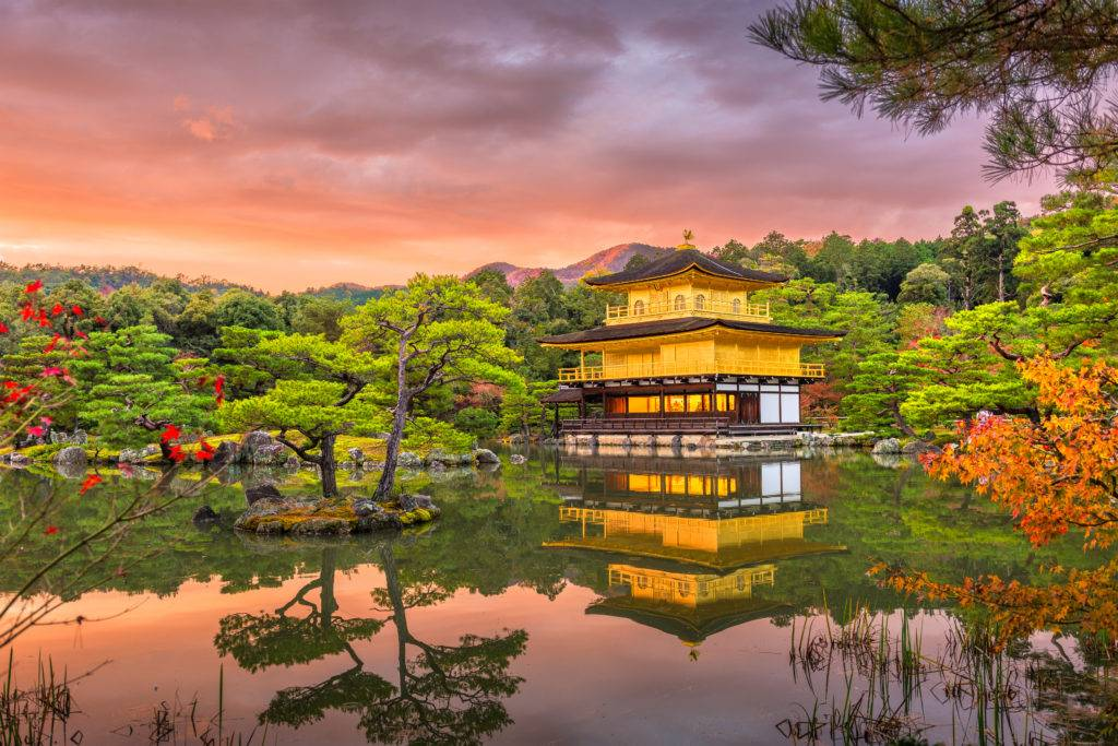 Kinkaku-ji (Golden Pavilion) – Kyoto’s stunning golden temple.